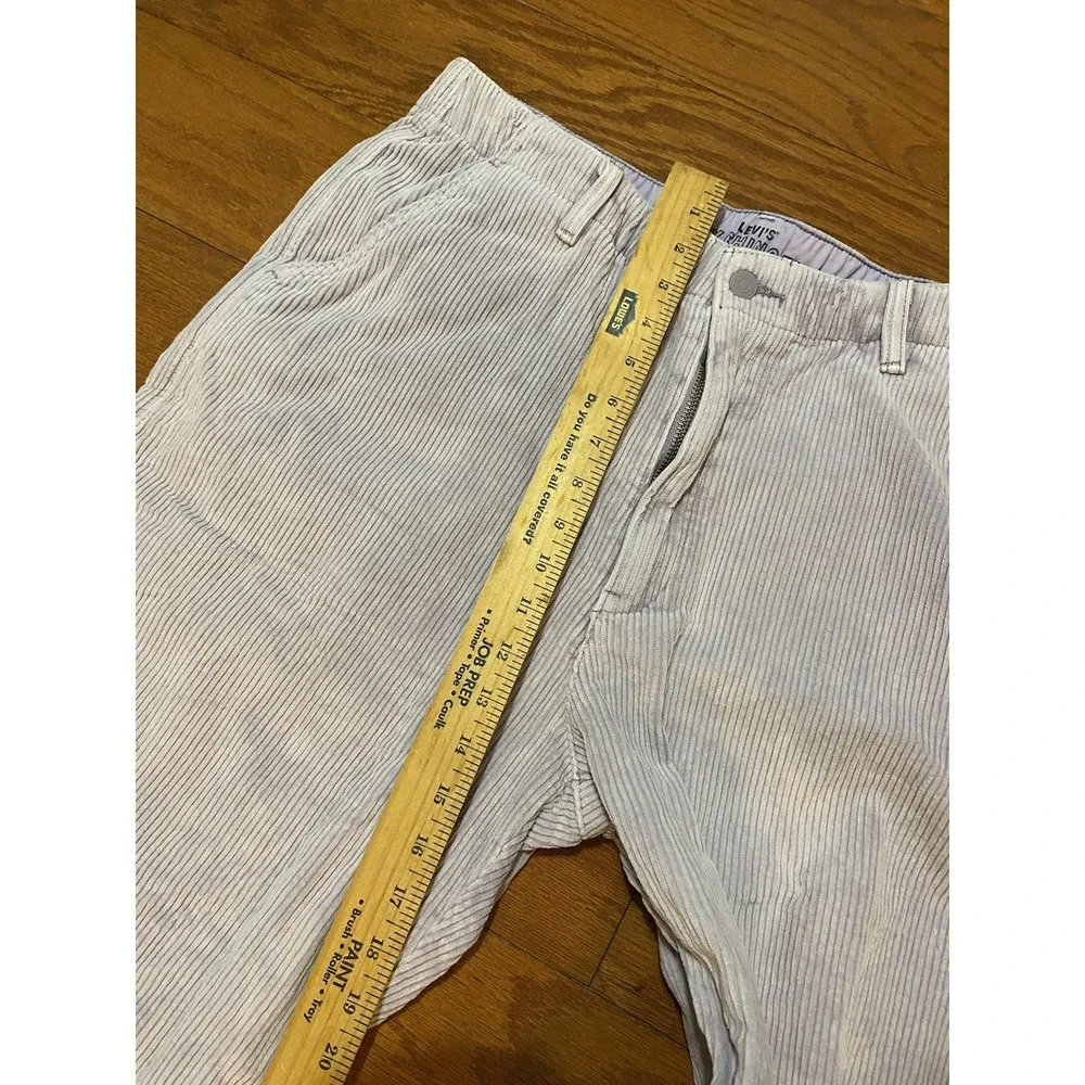 Levi's XX Chino EZ Corduroy Pants Lilac Purple Sz Large Two Horse California